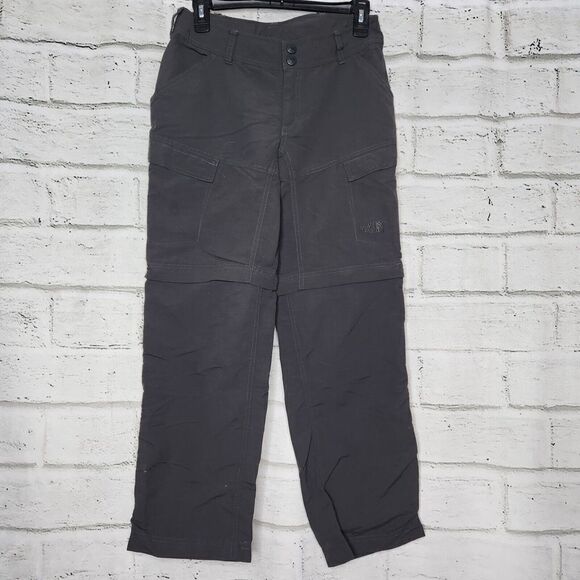 The North Face Women's Paramount Peak Convertible Rollup Pant Nylon GRAY 2 Short - Picture 1 of 13